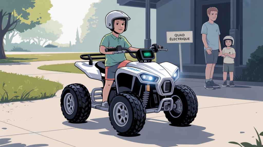 Tout savoir sur le quad électrique 1000w pour enfant